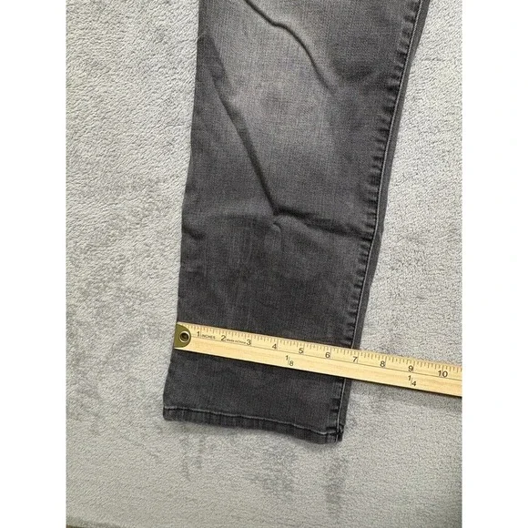 Christopher Kane Floral Deisgn Jeans Womens Size‎ 28 Gray Denim